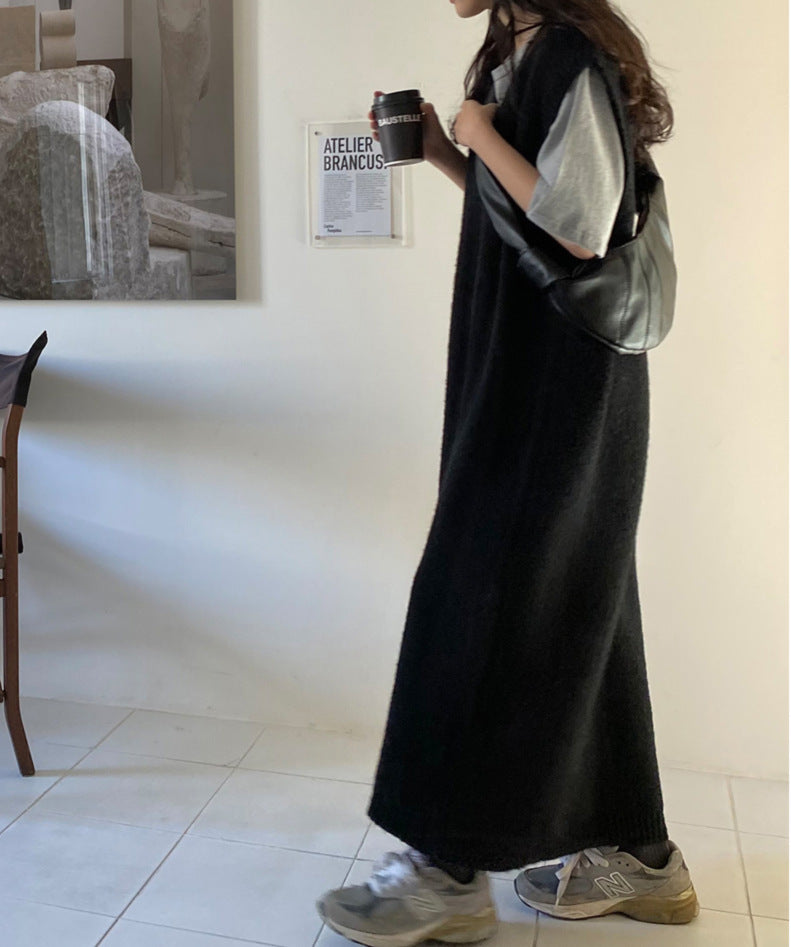 Lune London Comfortable Knit Maxi Dress for Women