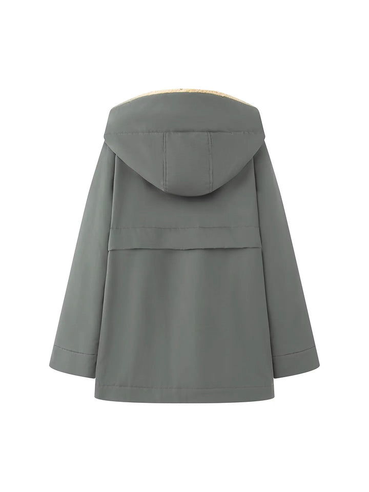 Transitional jacket for women with cozy lining and practical pockets Lune London