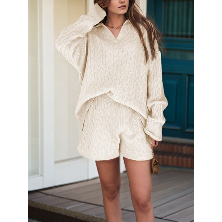 Women comfortable knit top with a relaxed fit and high-quality details Lune London