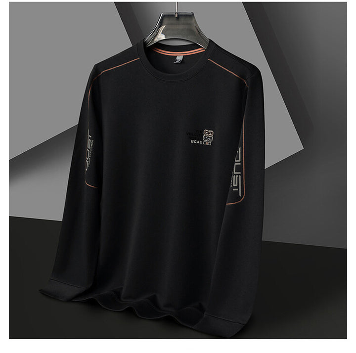 Men's sweatshirt with innovative breathable technology and a sporty chic design