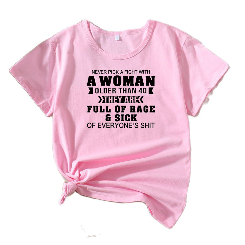 Women Comical Statement T-shirt Lune London