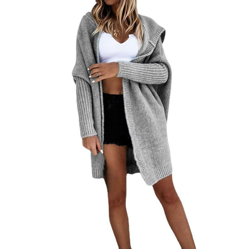 Knitted tank top for women with hood and relaxed fit Lune London