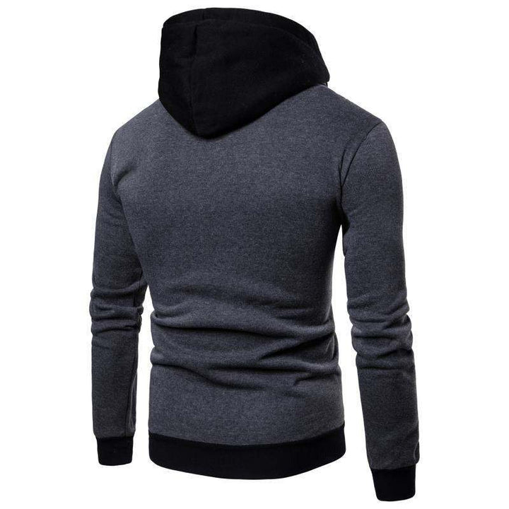 Hooded jacket for men with innovative design and practical zip Lune London