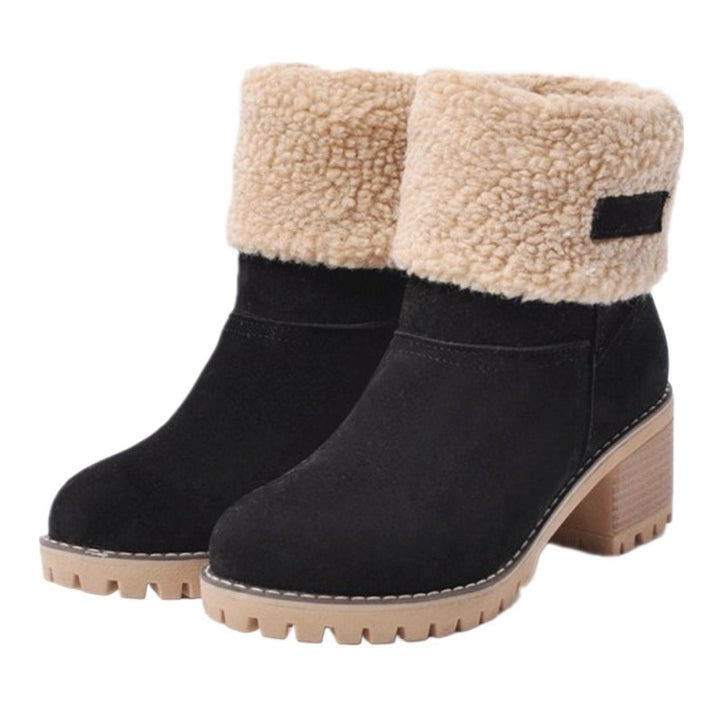Women's boots with lined shaft and non-slip sole Lune London