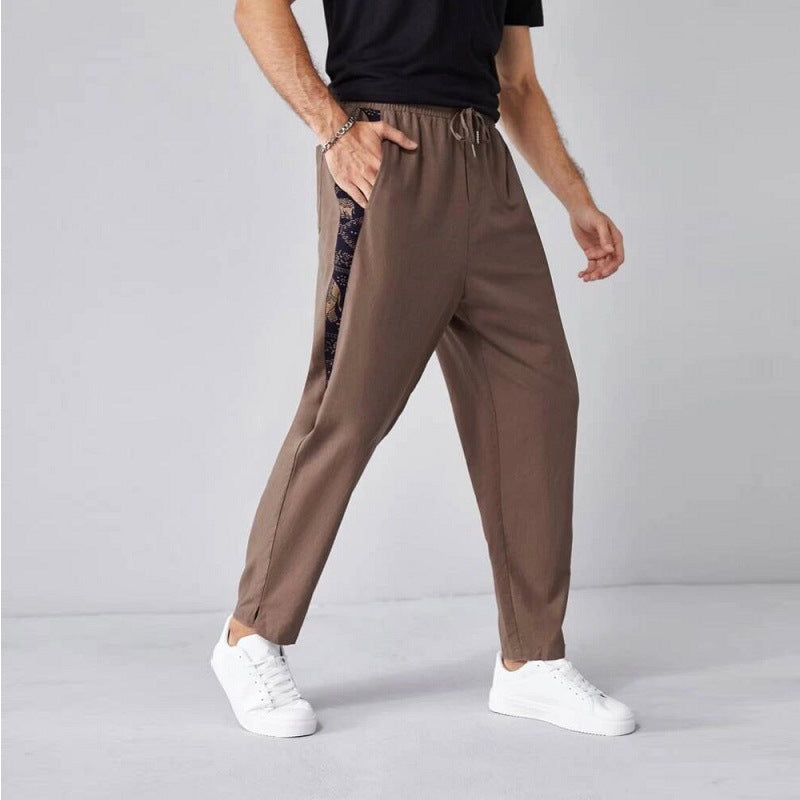 Casual and comfortable linen pants for men Lune London