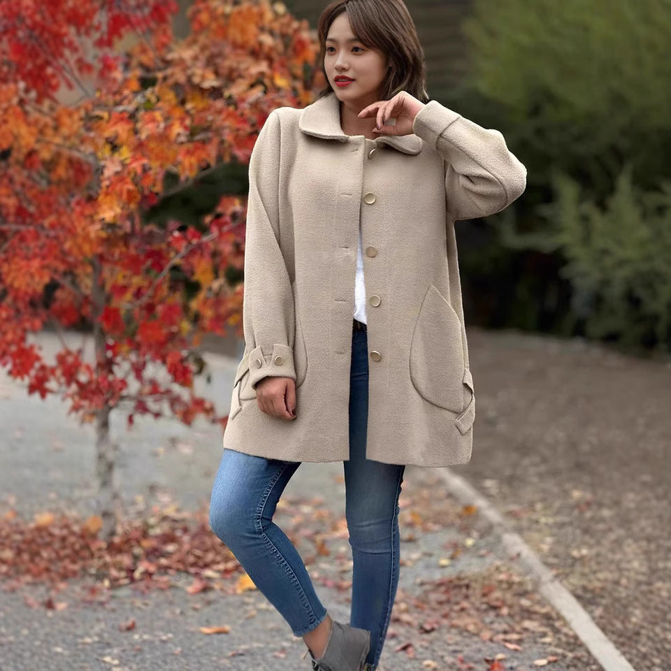 Veste mode et chaude pour femmes avec grandes poches Lune London