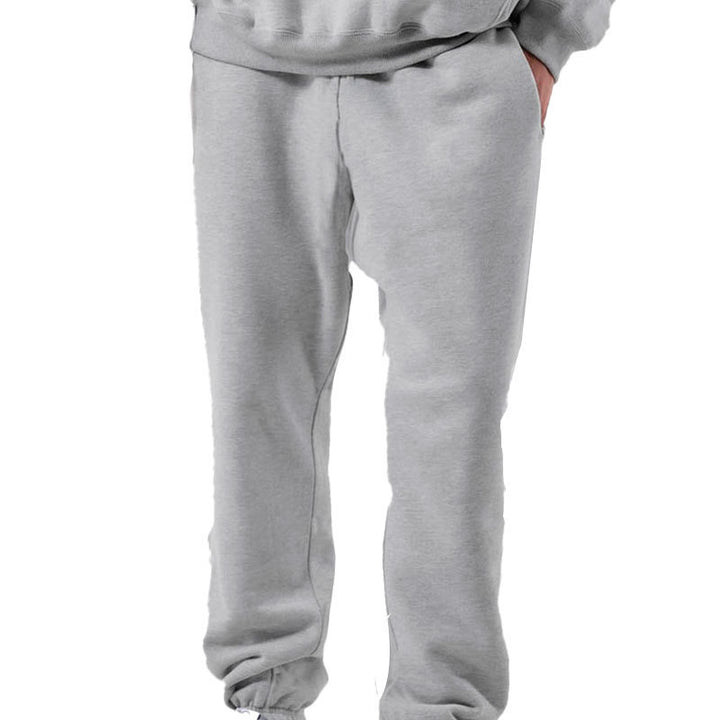 Men's sporty casual pants with elastic waistband and practical side pockets Chic & Stil