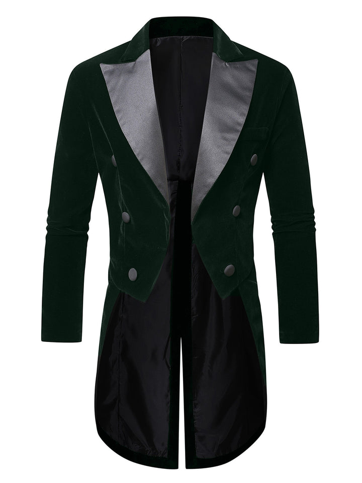 Elegant and stylish velvet jacket for ladies with double-breasted design Lune London