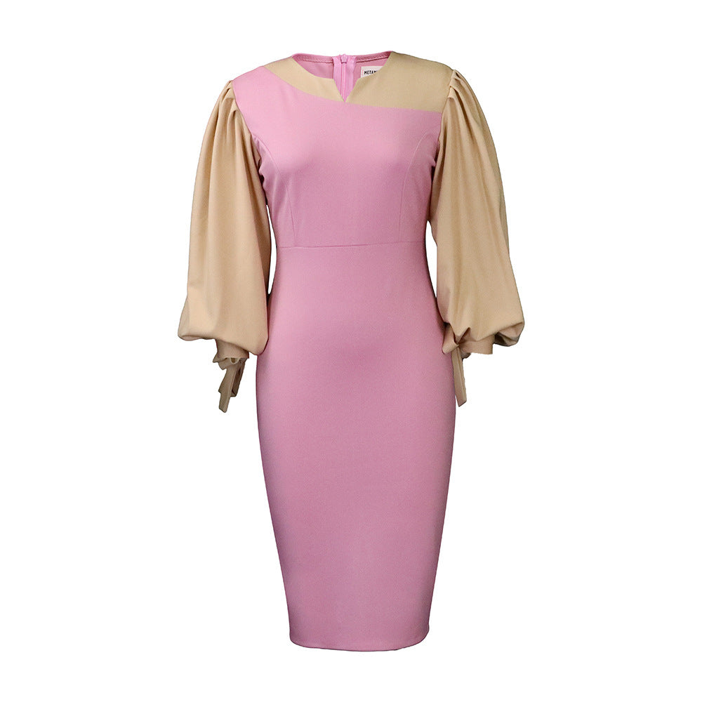 Fitted dress for women with voluminous sleeves Lune London