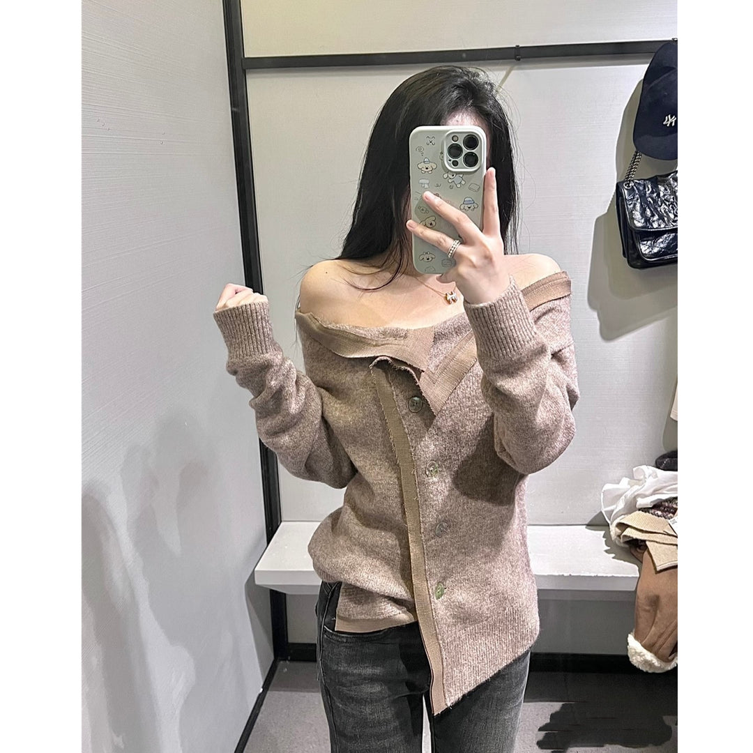 Cardigan douillet et doux pour femmes avec ceinture à liens élégants Chic & Stil