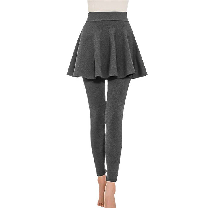 Legging skirt ladies with high waist and integrated underwear Lune London