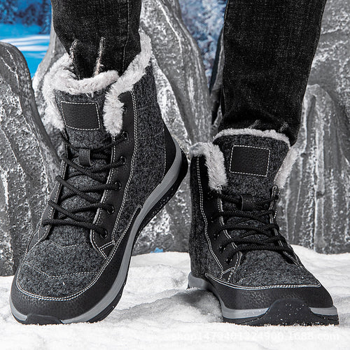 Winter boots for women with insulating fleece lining and non-slip sole Lune London