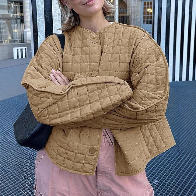 Ladies lightweight quilted jacket trendy Lune London