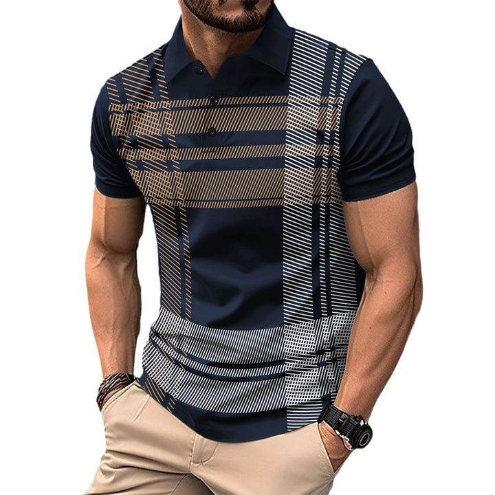 Men's Short Sleeve Polo Shirt Lune London