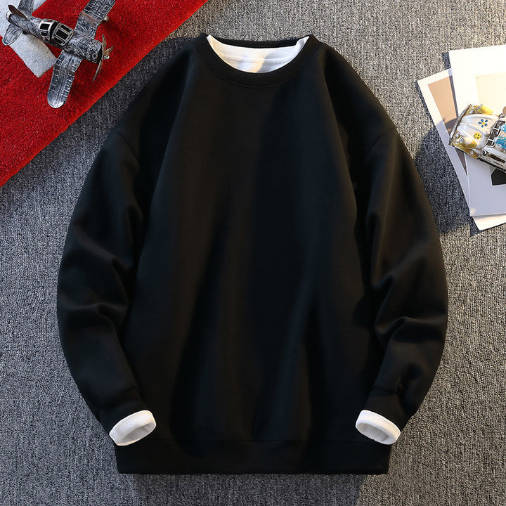 Ladies Comfortable Sweatshirt with Contrasting Sleeves Lune London