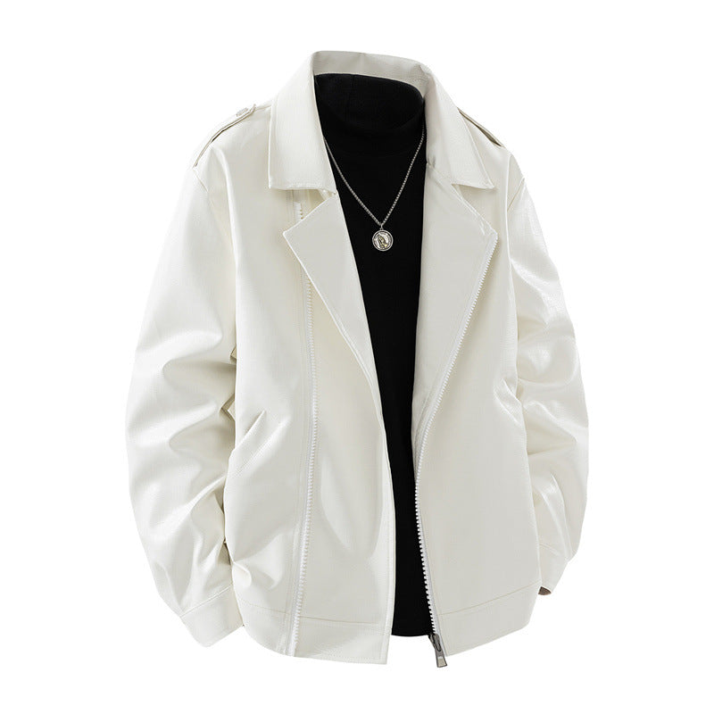Trendy faux leather jacket for women Lune London