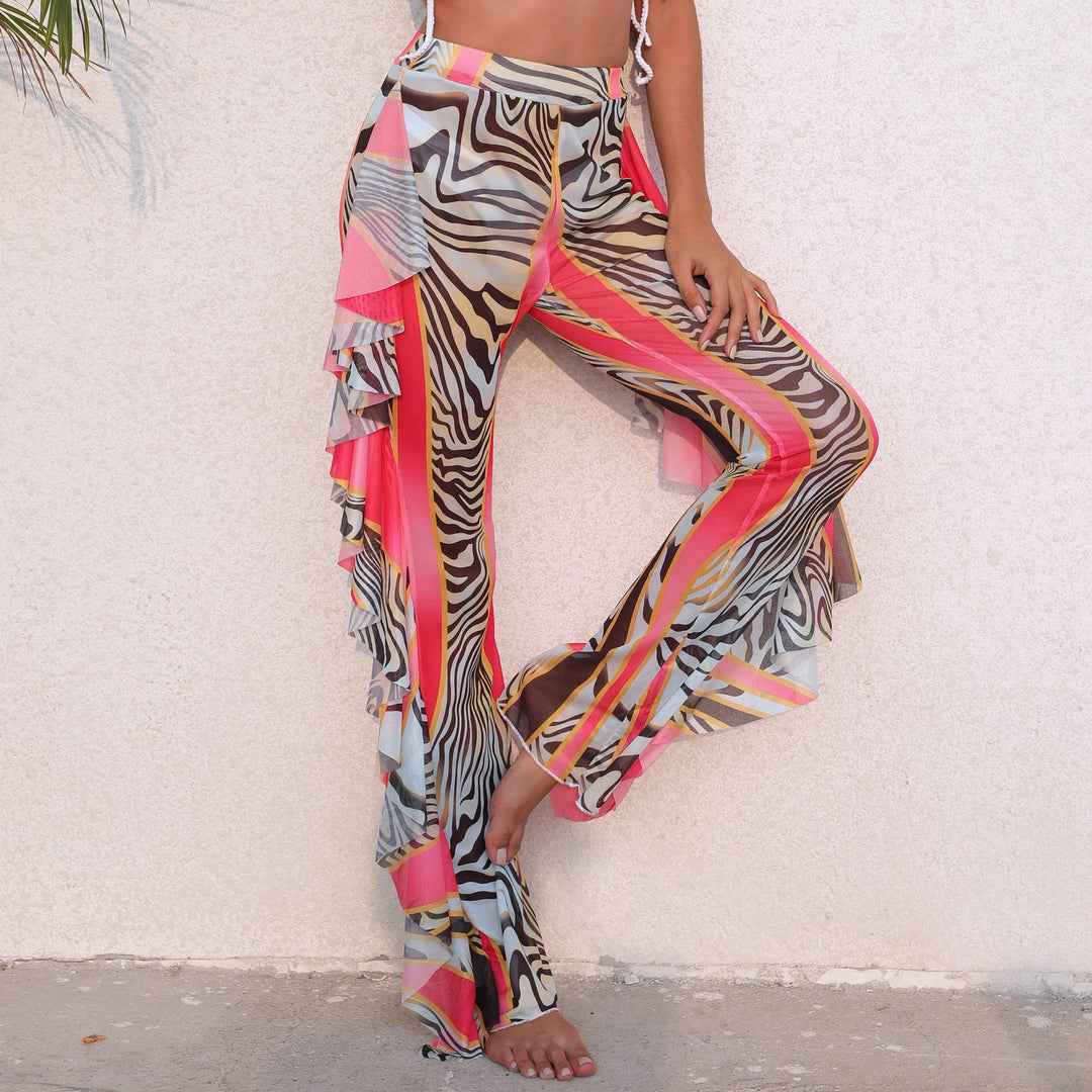 Lady Stylish Wide Beach Pants Lune London