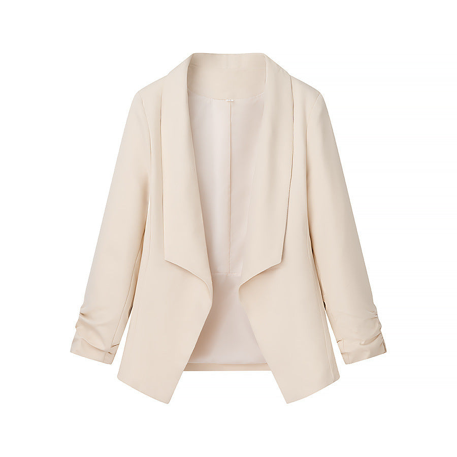 Dames Veste Blazer Élégante avec Coupe Décontractée et Manches Basses Chic & Stil