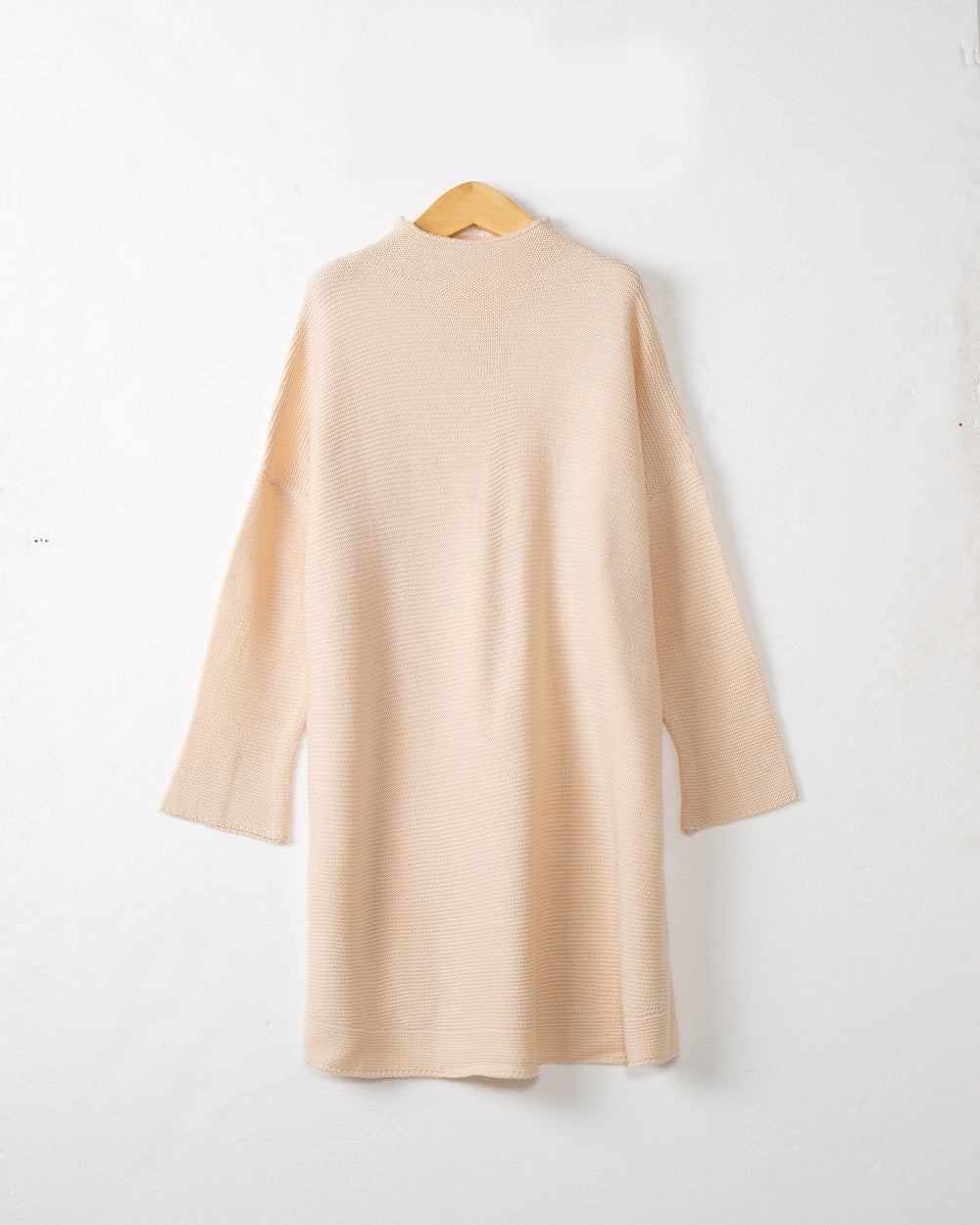 Ladies Large soft knit turtleneck sweater Lune London
