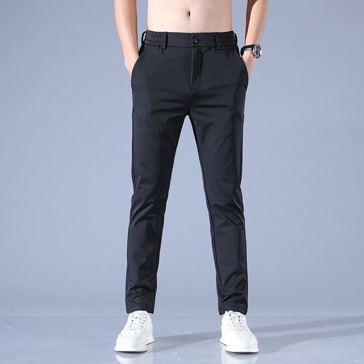 Elegant slim-fit business trousers for men Lune London