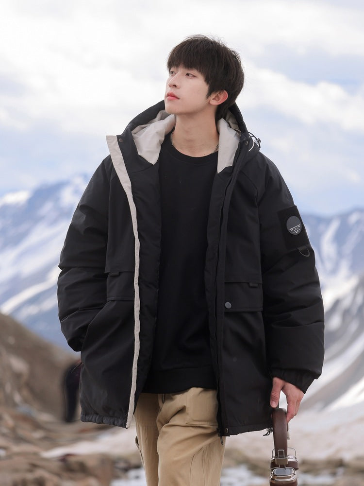 Men's outdoor technical jacket with practical pockets Lune London