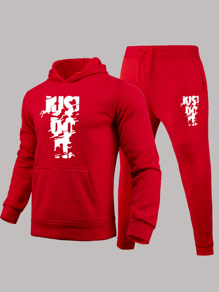Women's sporty hoodie and jogger pants set with modern logo design Lune London