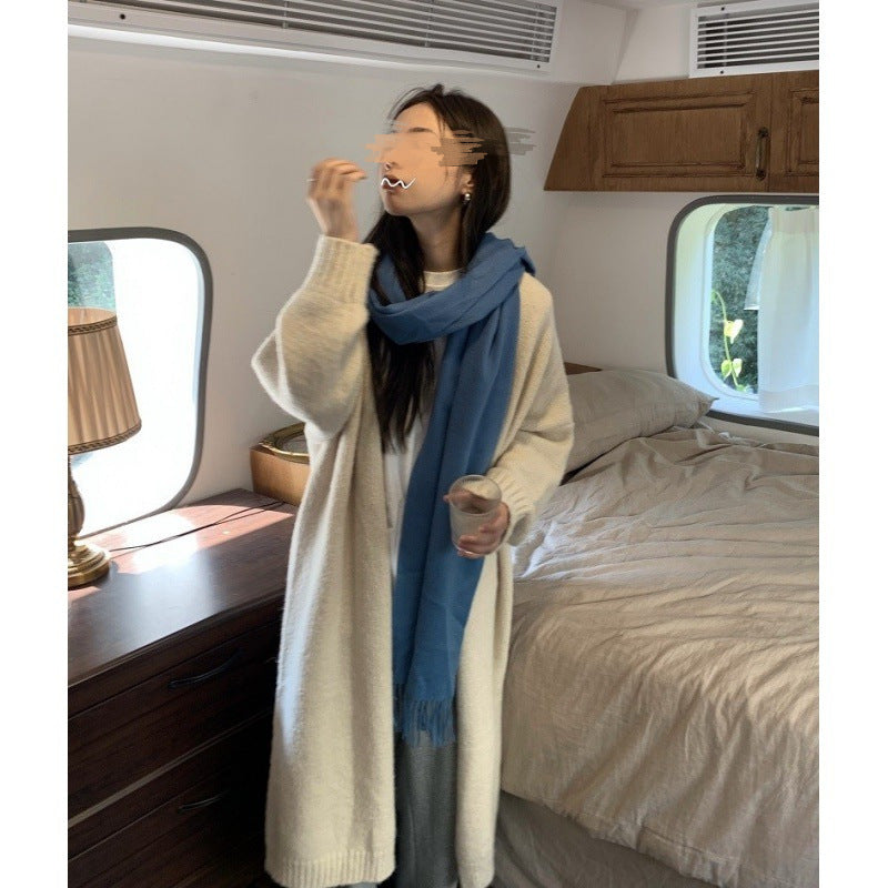 Cardigan long en tricot pour femmes Chic & Stil
