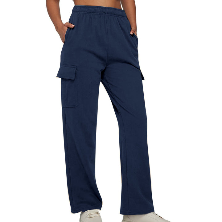 Comfortable cargo pants for women with side pockets Lune London