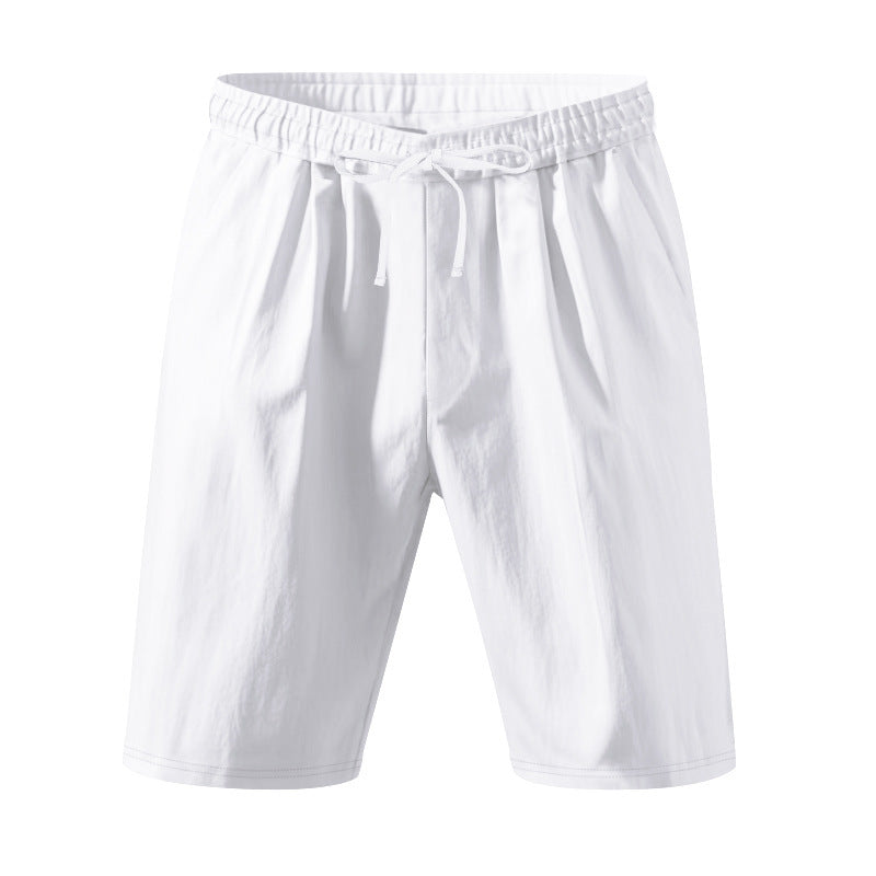 Leisure shorts for men in lightweight and breathable material with an elastic waist Lune London