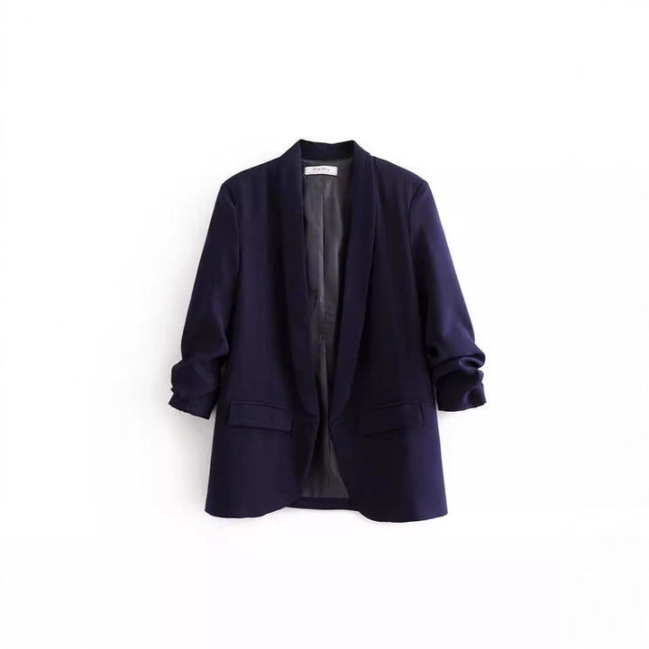 Elegant blazer for women with rolled-up sleeves and practical pockets Lune London