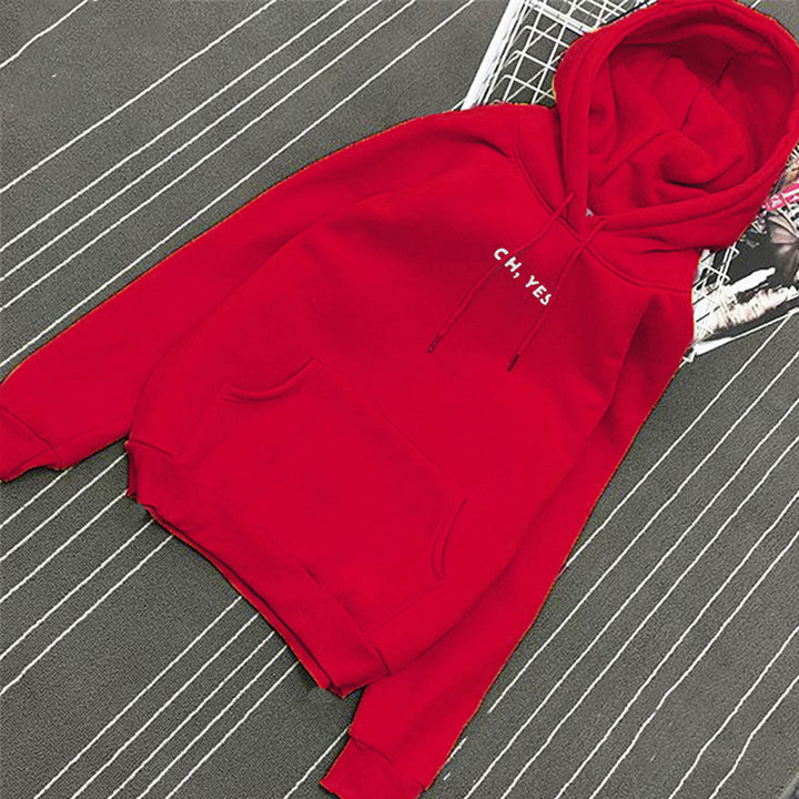 Women's Cozy Hoodie with Casual Print Chic & Stil