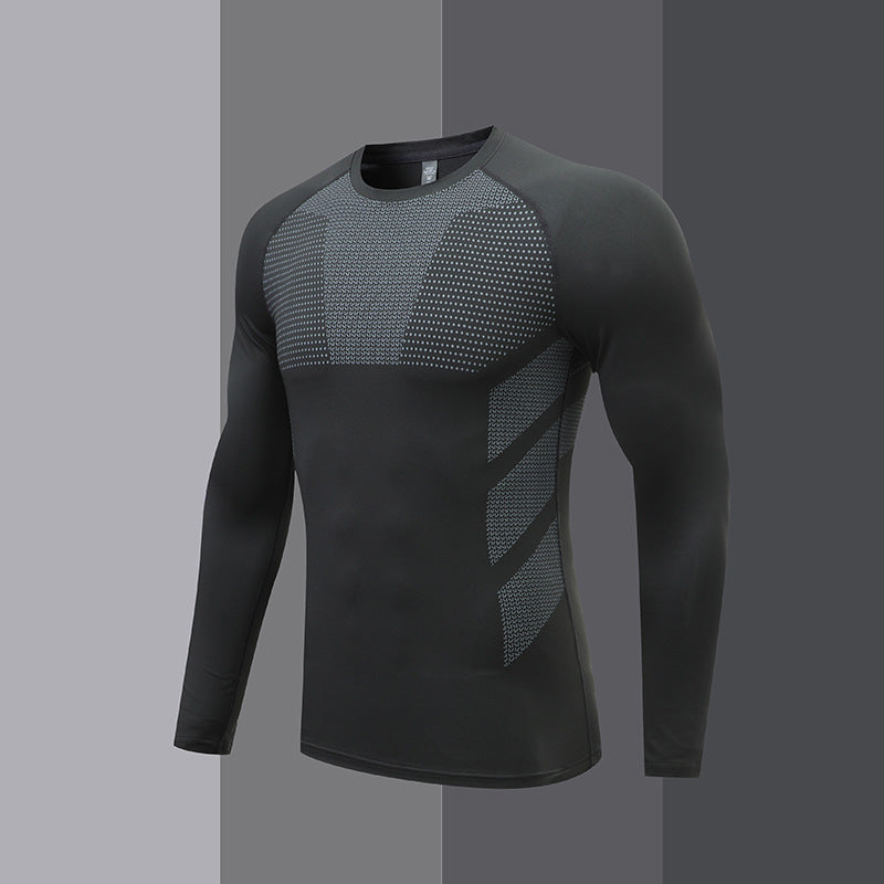 Men's Compression Long Sleeve Sports Shirt Lune London