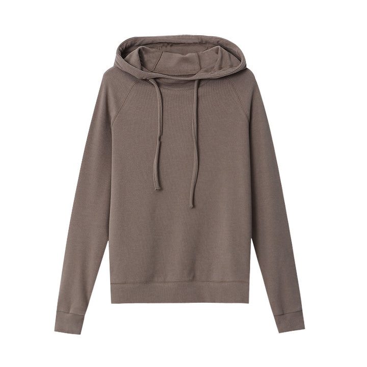 Women's casual hoodie with raglan sleeves Chic & Stil