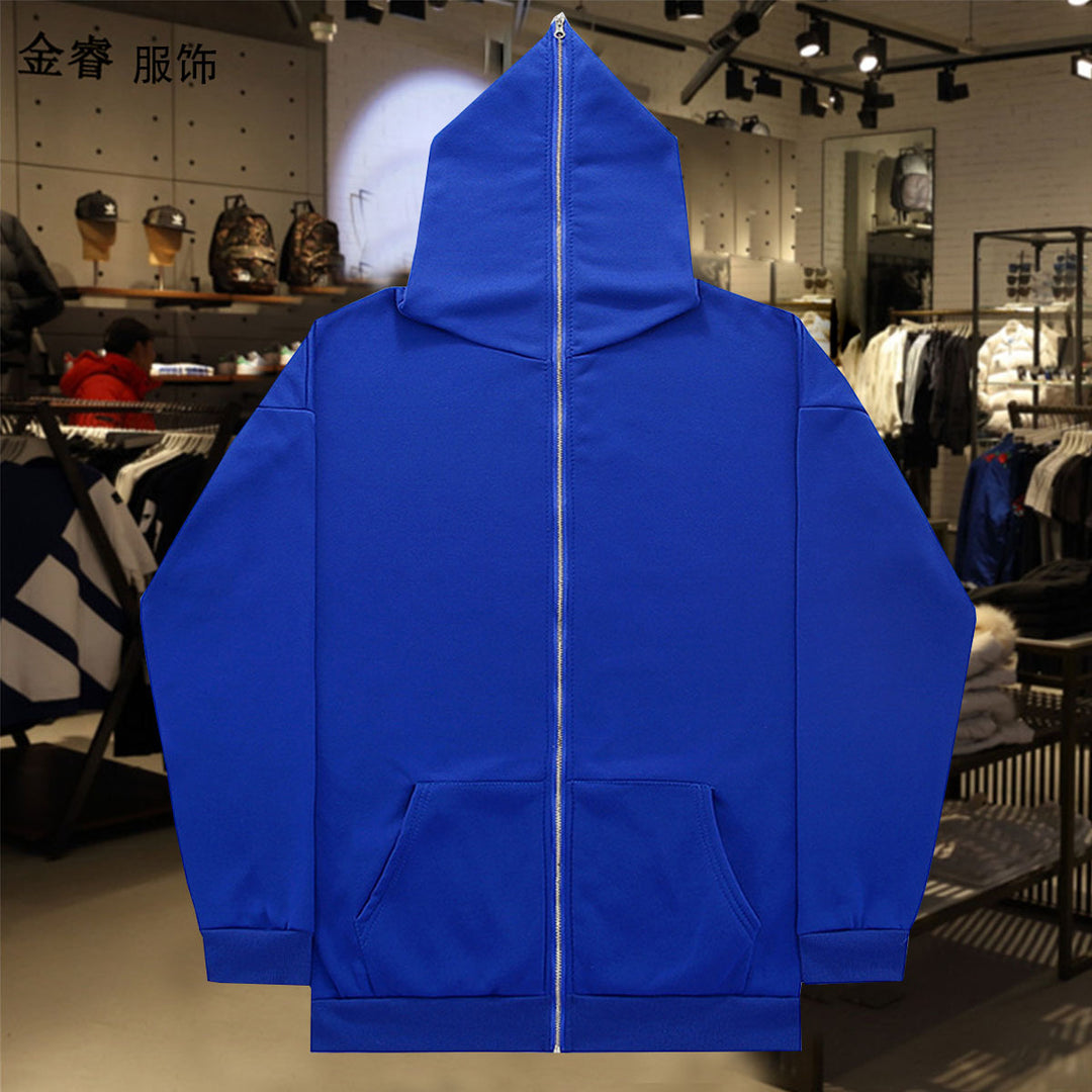 Ladies leisure hoodie with zip closure and practical side pockets Lune London