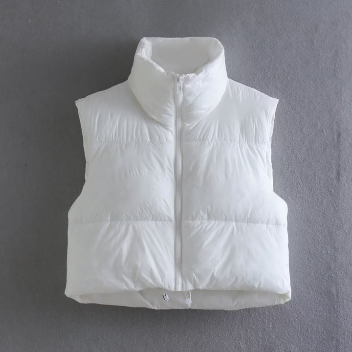 Ladies hip-length heat vest Lune London