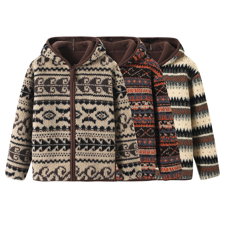 Veste en polaire confortable pour femmes avec motif tendance Chic & Stil