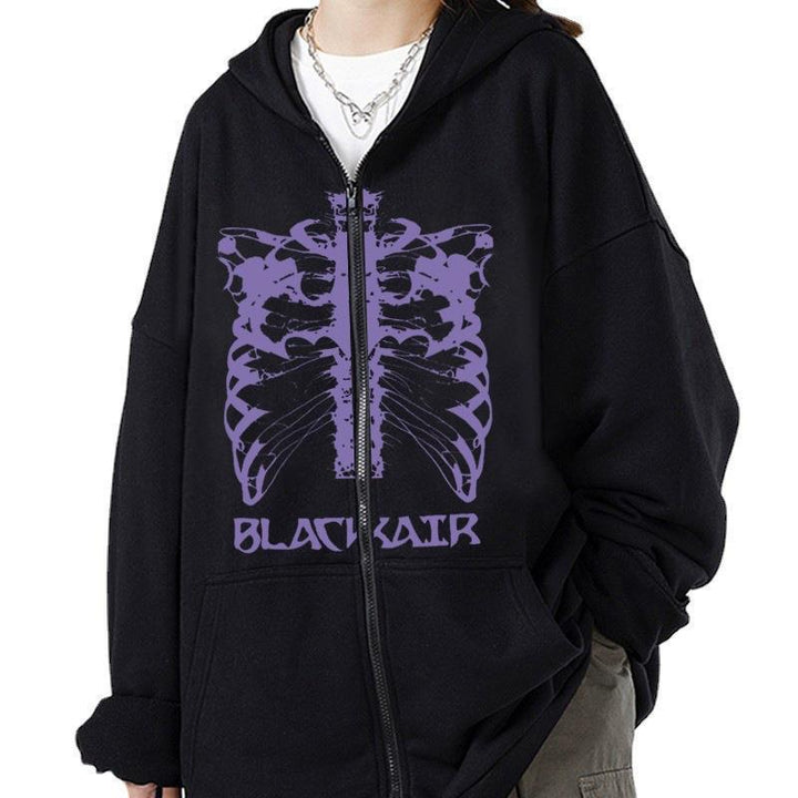 Women’s hoodie with innovative skeleton design Lune London