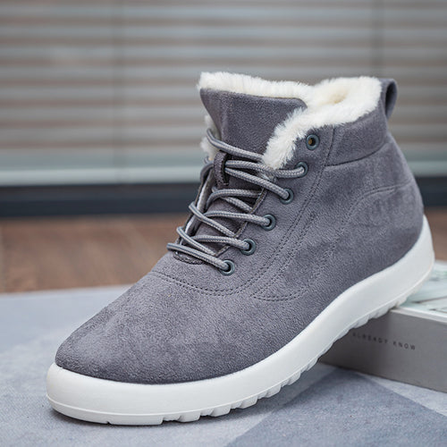 Bottes d'hiver pour femmes doublées avec semelle antidérapante Lune London