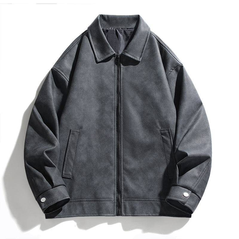 Casual oversized jacket for men with practical pockets Lune London