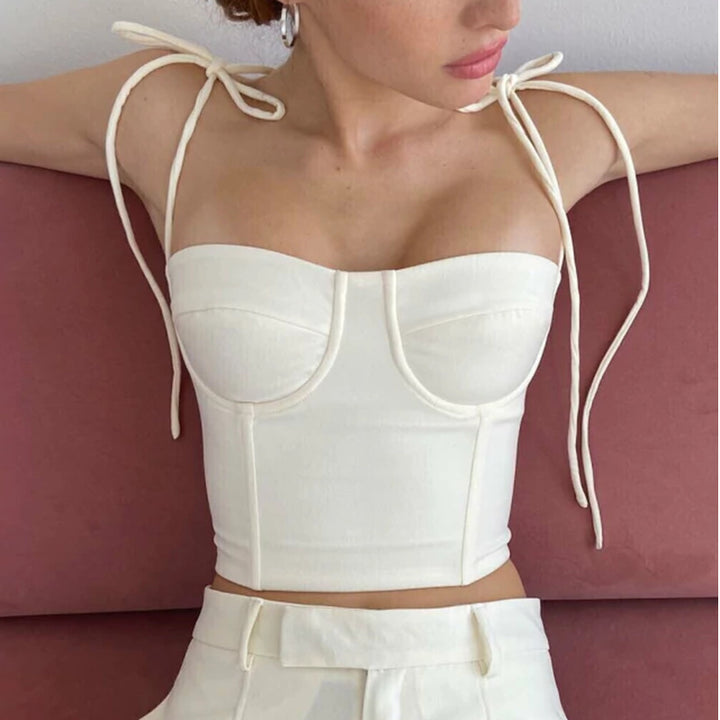 Ladies Structured Short Top Lune London