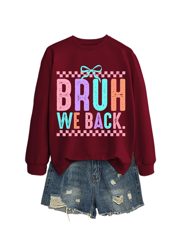 Sweatshirt pour femmes avec impression joyeuse et coupe confortable Chic & Stil