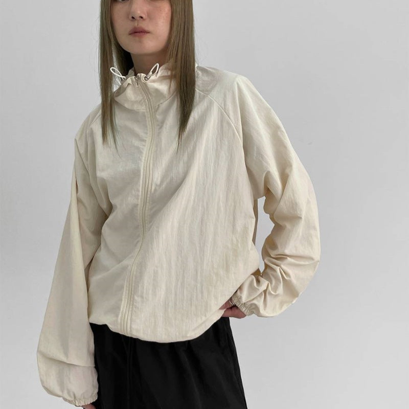 Veste transitoire fonctionnelle pour femmes avec col haut Chic & Stil
