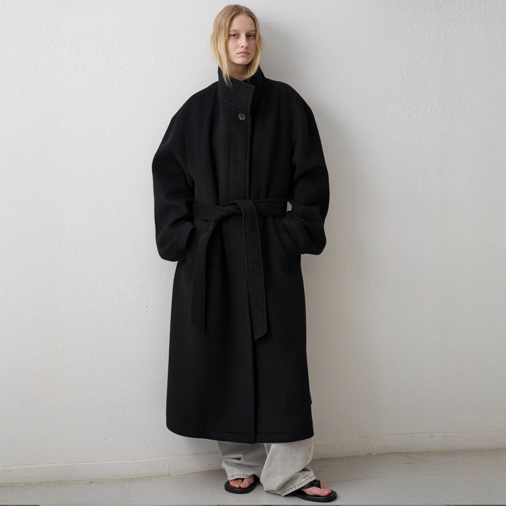 Manteau en laine élégant et oversized pour femmes Chic & Stil