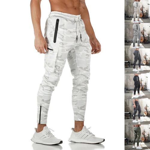 Men's sporty jogger pants with practical pockets Lune London