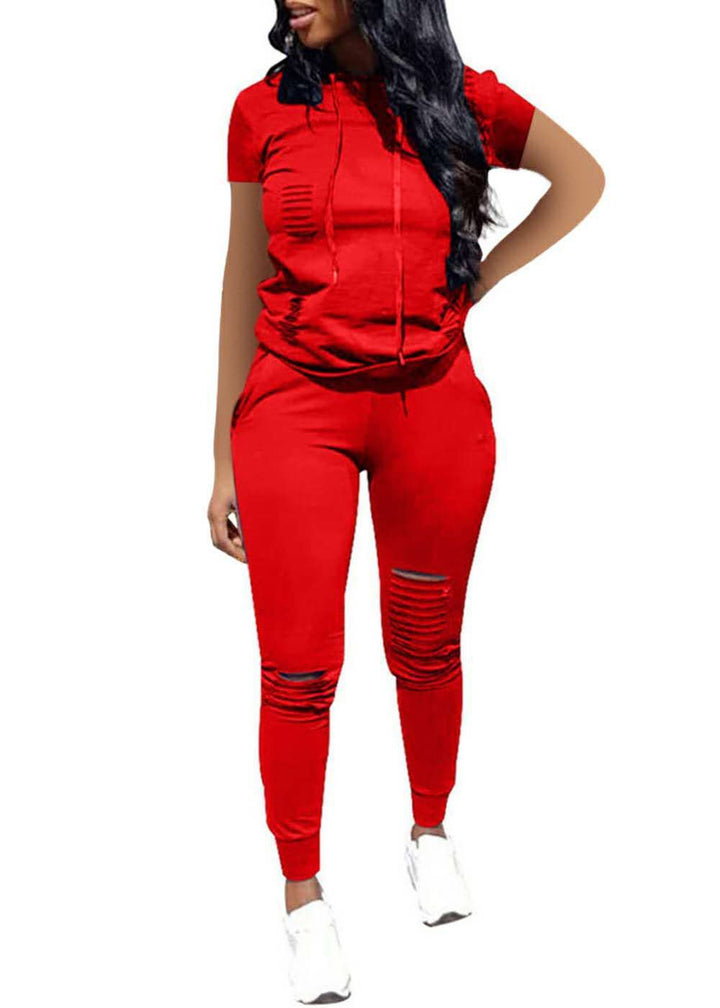 Women's jogging set with stylish zipper details and a sporty cut Lune London