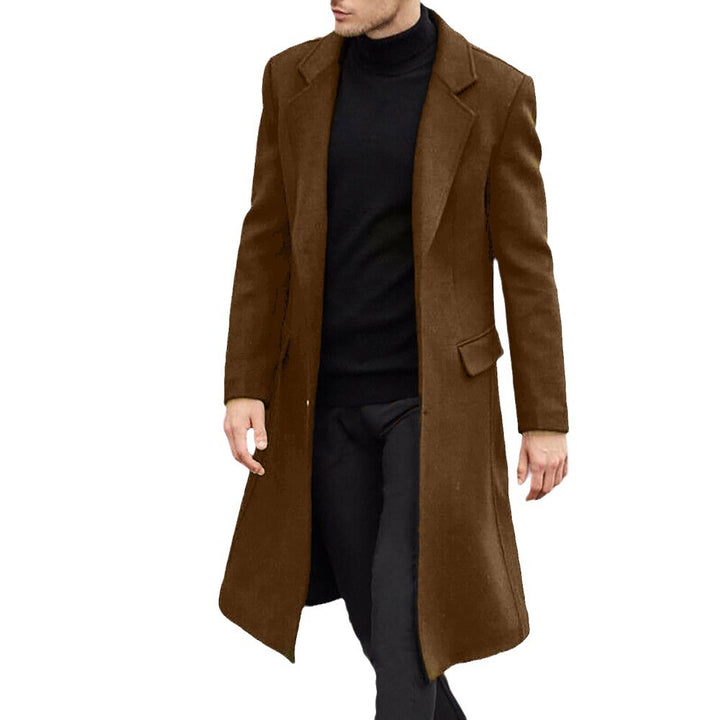 Elegant long coat for men made of high-quality material Lune London