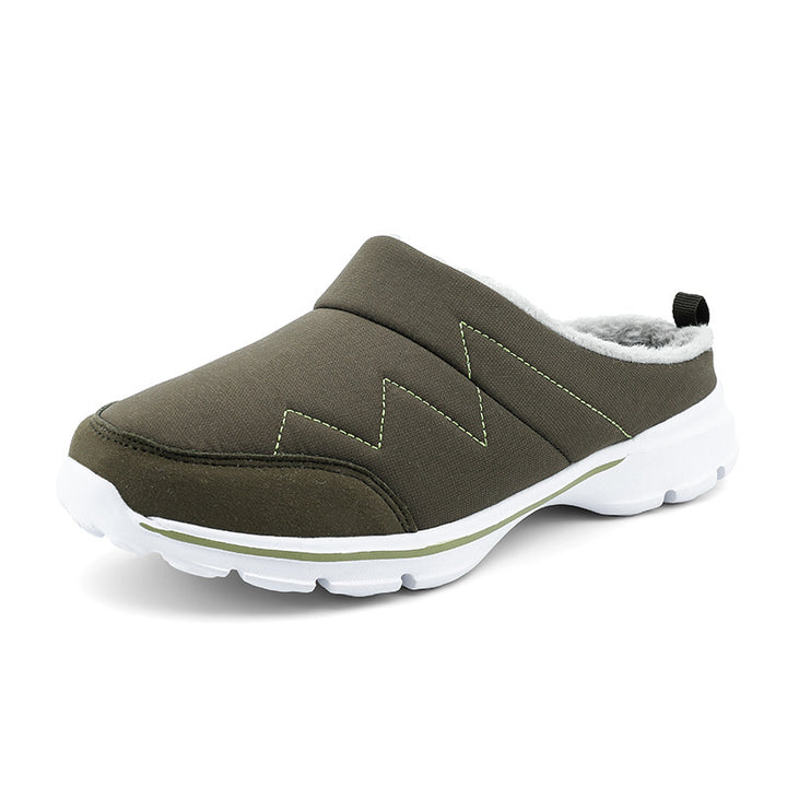 Slippers for women with non-slip sole and elastic shaft Lune London
