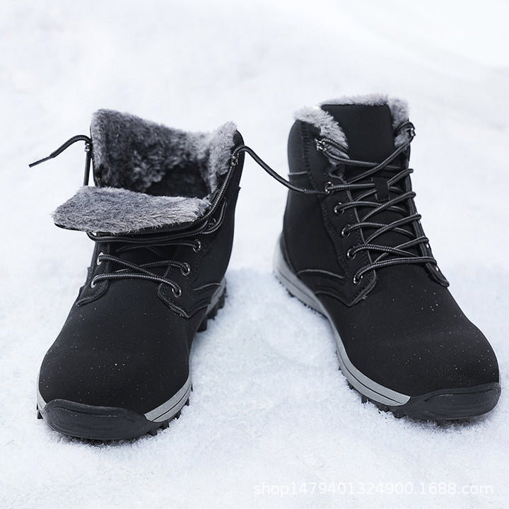 Thermally insulated winter boots for women with non-slip sole and cozy lining Lune London