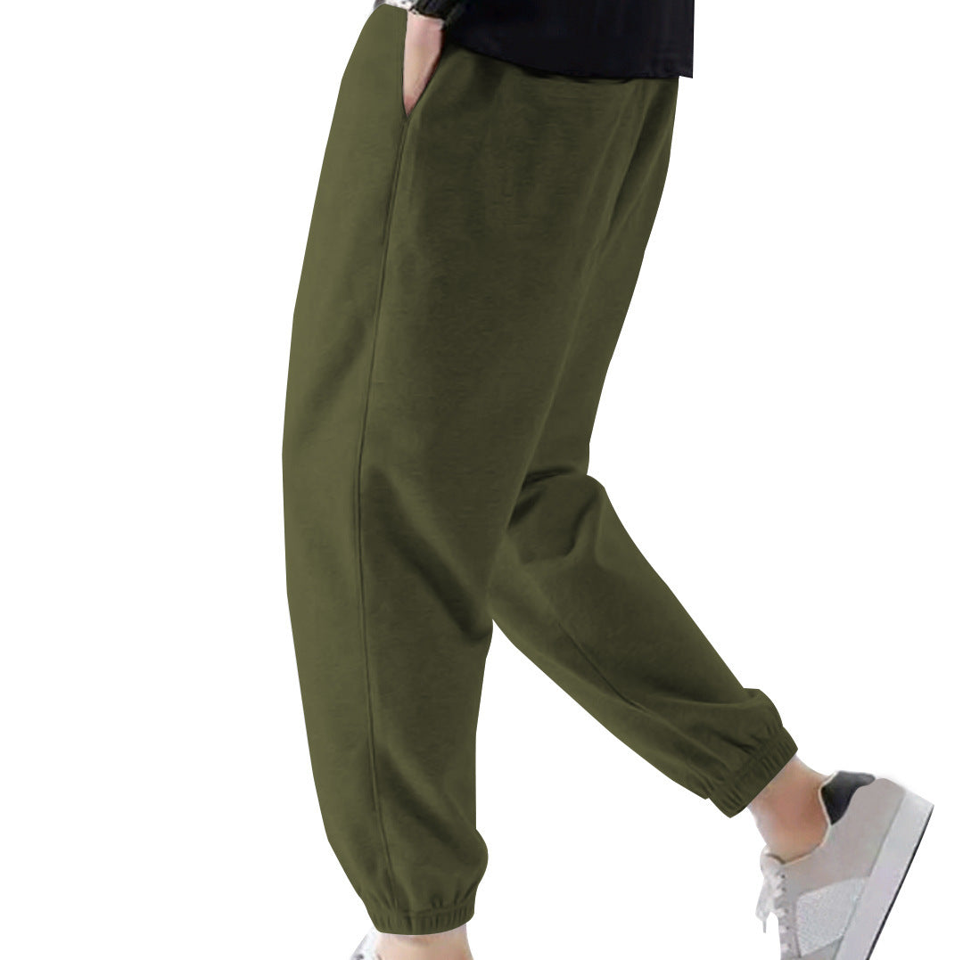 Men's jogger pants in breathable material with adjustable waist Lune London