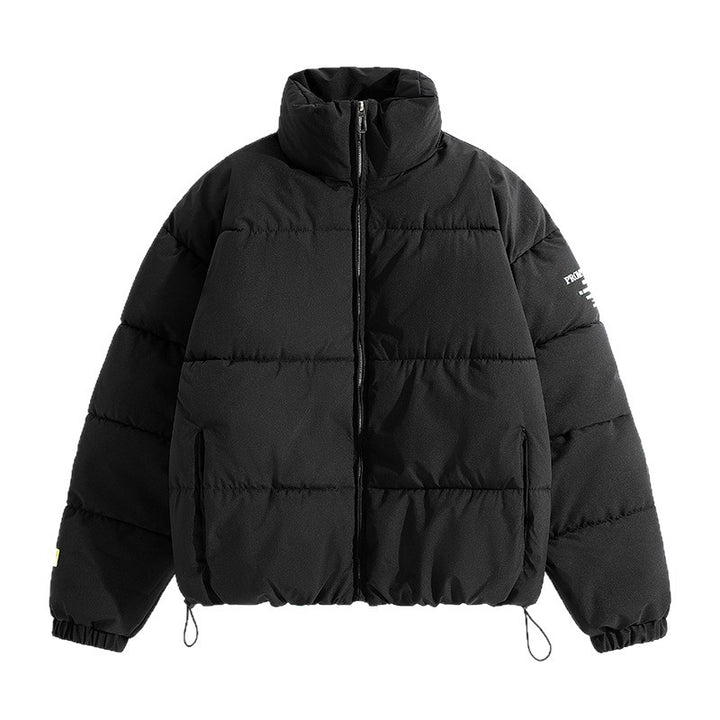 Elegant quilted jacket for women with high collar and practical pockets Lune London